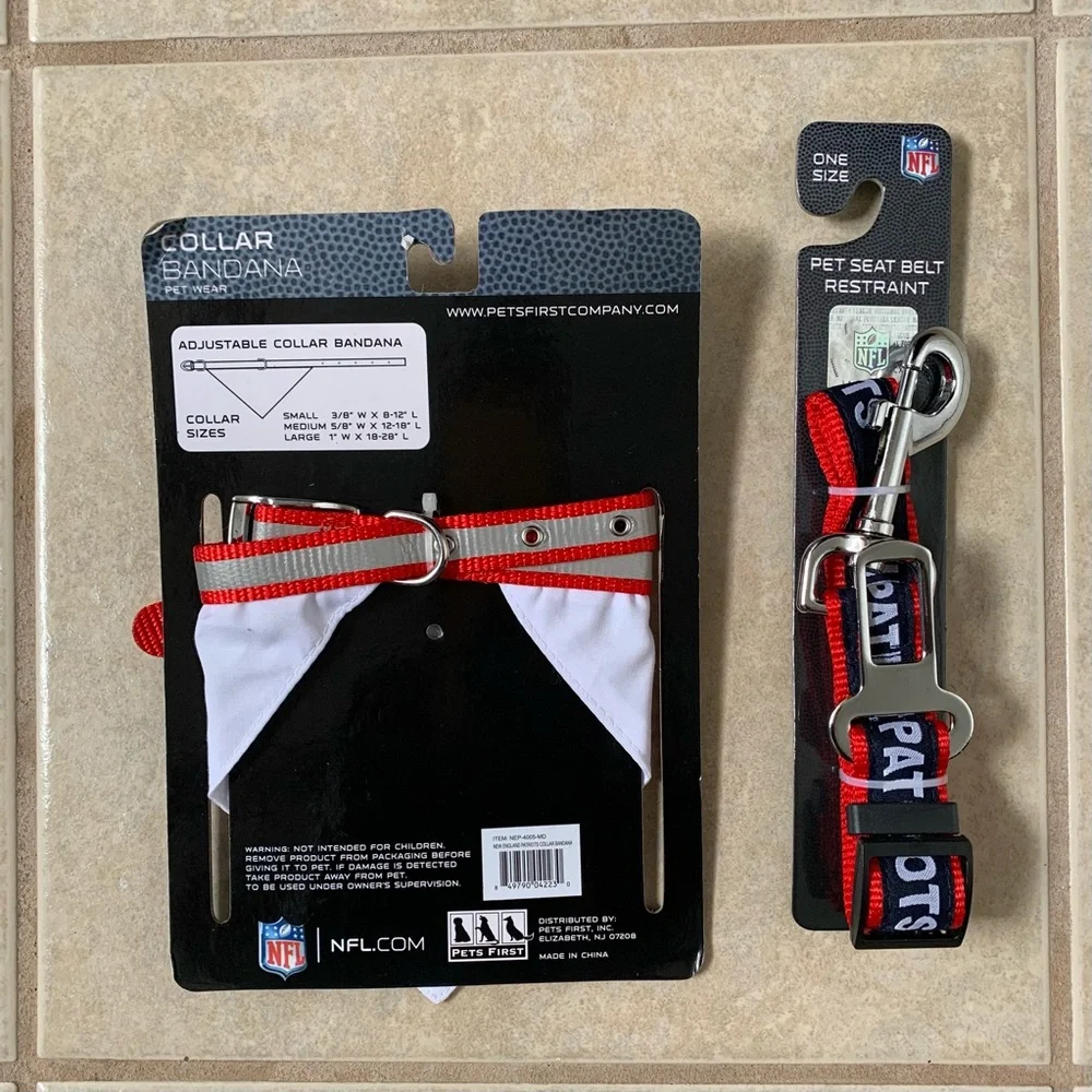 LMT: NFL Patriots Pet Bundle of 2